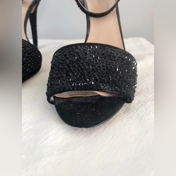 Zara black Crystal heels - Picture 2 of 8